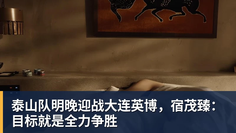 泰山队明晚迎战大连英博，宿茂臻：目标就是全力争胜